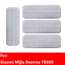Mopa con pulverizador de agua para Xiaomi Mijia Deerma TB500 TB800, cabezal de paño de limpieza giratorio 360, paño de fibra de carbono de madera 2024 - compra barato