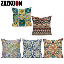 Boho Cojines Decorativos Para Sofa Throw Pillows Case Polyester Abstract Geometric Cushion Cover for Sofa Home Car Almofadas 2024 - buy cheap