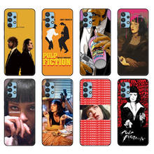 Funda negra de tpu para Samsung galaxy A32, A42, A52, A72, 4g, 5g, S21 PLUS, cubierta trasera ultra Pulp Fiction 2024 - compra barato