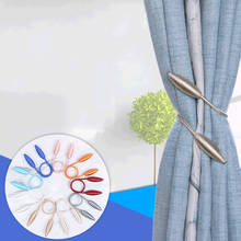 Trava de cortina decorativa para cortinas, 2 peças, formato aleatoriamente forte, clipe de fivela, suporte de cordas de decoração 2024 - compre barato