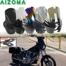 Кафе Racer Head светильник Mask Head светильник Fairing Front Cowl Mount Kit для Harley Softail 2018-2021 Street Bob стандарт FXST FXBB 2024 - купить недорого