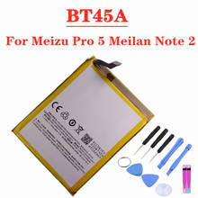 BT45A para Meizu Pro 5 Meilan Note 2 M571H M571M M571C batería de teléfono 3100mAh baterías de repuesto de alta calidad + herramientas 2024 - compra barato