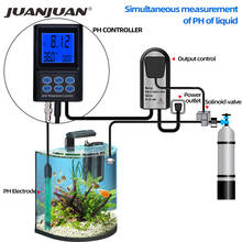 Medidor de temperatura e ph digital, com retroiluminação, tela lcd, para aquário, piscina, 40% de desconto 2024 - compre barato