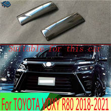 For TOYOTA VOXY R80 2018 2019 ABS Chrome piano black Interior Door Handle Cover Trims Sticker Car Interior Styling 2024 - buy cheap