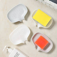 Sponge Holder Silicone Storage Rack Drain Soap Box Tray Soapbox 1 Pcs Bathroom Shower Soap Tray Tool Soap Dish Plate Holder 2024 - buy cheap