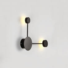 2018 Creative Nordic Art Wall Light Led Modern Living Room Background Lamp Hotel Aisle Lighting Fixtures Black White 2024 - buy cheap