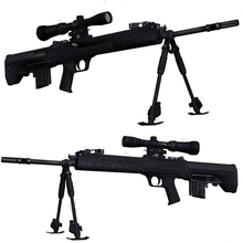 China QBU-88 Sniper Rifle 3D Paper Model Gun Firearms 1:1 Scale Weapon Handmade Toy 2024 - buy cheap
