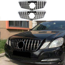 Front Bumper Racing Grill Billet Grille Cover For Mercedes-Benz W212 E-Class 2009-2013 GT Four Doors 2024 - buy cheap