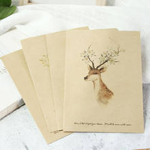 Sobre de papel de ciervo Vintage, Mini sobres para tarjetas, álbum de recortes, regalos, papelería, envío gratis, 10 unids/lote 2024 - compra barato