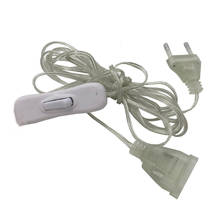 Cable de extensión de alimentación USB, interruptor de encendido/apagado para cadena de luz LED, iluminación de vacaciones y Navidad, 3M/5M, EU/US/USB 2024 - compra barato