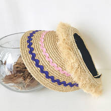 Шляпа женская Соломенная, Панама свободного размера, пустая Кепка, для занятий спортом на открытом воздухе, рыбалки, пляжа, лето 2021 2024 - купить недорого