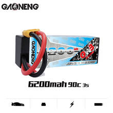 Gaoneng gnb 6200mah 3s 11.1v 90c hardcase lipo bateria com xt90 conectores t plug para rc carro quatro unidade rc carro barco 2024 - compre barato
