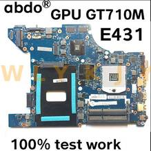 VILE1 NM-A043 para Lenovo ThinkPad E431 portátil placa base HM77 GPU GT710M prueba 100% trabajo FRU 04Y1292 04Y1293 04Y1294 2024 - compra barato