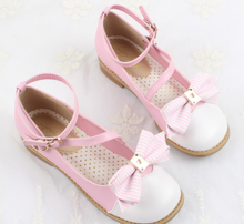 Japanese sweet student lolita shoes cute lace bowknot kawaii shoes vintage round head comfortable women shoes loli cosplay 2024 - buy cheap