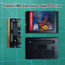 Generations Lost - Flashkit MD tarjeta PCB dorada sin electrodos cartucho de juegos MD de 16 bits para consola MegaDrive Genesis 2024 - compra barato