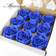 9pcs Diameter 10cm Cheap Soap Heart shape Rose Heads Wedding Valentine's Day Gift Wedding Bouquet Home Decor Hand Flower Art 2024 - buy cheap