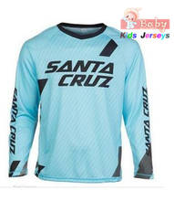 2020 New Kids  Downhill Jersey MTB Enduro Offroad Larga Mountain Bike Motocross Jersey BMX DH MTB T Shirt Clothes 2024 - buy cheap