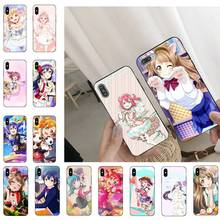 Чехол для телефона Love live school idol для iPhone 11 8 7 6 6S Plus 7 plus 8 plus X XS MAX 5 5S XR 12 11 Pro max se 2020 2024 - купить недорого