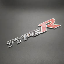 3D Metal Car Sticker Auto Badge Emblem Decal For Honda CIVIC Type R Logo FD2 FD FA 5 Mugen TypeR Racing Car Styling Accessories 2024 - buy cheap