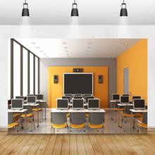 Laeacco Classroom Desk Backdrop School Photography Backgrounds Customized Photographic Backdrops For Photo Studio Laeacco Classroom Desk Backdrop School Photography Backgrounds Customized Photographic Backdrops For Photo Studio