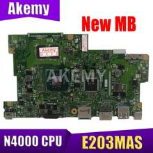 Akemy-placa base E203MAS MB._ 4G/N4000 64G-SSD 64 para ordenador portátil ASUS E203MAS E203MA E203M, 90NB0J00-R03600 2024 - compra barato