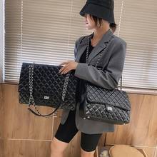 Brand designer handbags 2020 new Korean version of large-capacity rhombic chain shoulder bag fashion all-match messenger bag 2024 - buy cheap