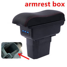 For Cruze armrest box central Store content Storage box Chevrolet armrest box with cup holder ashtray USB interface 2009-2016 2024 - buy cheap