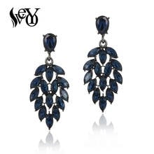 VEYO Trendy Crystal Drop Earrings Fashion Luxury Dangle Earrings For Women Jewelry 2024 - buy cheap