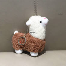 Juguete de peluche de caballo, de 12CM llavero de animales de peluche, llavero muñeco de peluche 2024 - compra barato