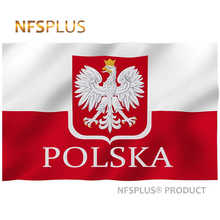 Poland Flag POLSKA 90x150cm Polyester Eagle Printed 2 Brass Grommets Hanging Decorative National Polish Flags and Banners 2024 - buy cheap