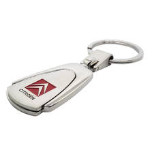 Auto KeyRing Styling Car Key Chains for Citroen Emblem C4 Cactus C5 Saxo C3 Berlingo Picasso Auto Key Rings Holder Accessories 2024 - buy cheap