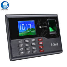 2.8inch TCP/IP RFID Biometric Fingerprint Time Attendance Machine System Finger print USB Electronic Employee Check-in Recorder 2024 - buy cheap