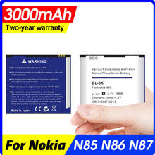 2350mAh BL 5K BL-5K BL5K Li-ion Phone Battery for Nokia N85 N86 N87 8MP 701 X7 C7 C7-00 C7 X7-00 2610S T7 2024 - buy cheap