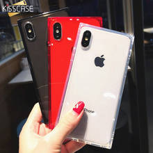 KISSCASE Drop-Proof мягкий чехол для iphone XS MAX XR X 10 7 8 Plus 6 6s 5s роскошный Прозрачный Силикон ТПУ конфеты противоударный чехол для телефона 2024 - купить недорого