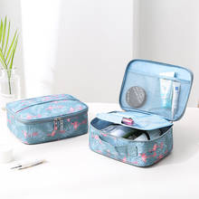 High Quality Portable Women Make Up Cosmetic Bag Waterproof Beauty Case Organizer Toiletry Kits Bags Wash Pouch Travel Essential 2024 - buy cheap