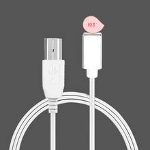 M 8Pin адаптер к USB Type B адаптер OTG кабель «штырь-штырь» для iPhone iPad к электронному музыкальному инструменту аудио интерфейс 2024 - купить недорого