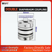 1pc flexible diaphragm coupling D82 L98 bore 14/15/16/17/18/19/20/22/24/25/28/30/32/35/38/40mm Coupling Stepper Motor Coupler 2024 - buy cheap