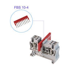 Jumper Bridge FBS10-4  Plug In Bridge for ST-1.5 DIN Rail Terminal Blocks Accessories 2024 - buy cheap