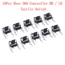 10Pcs Replacement Repair Parts LB RB Switch Bumper Joystick Button for  Controller 2024 - buy cheap