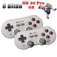 8bitdo-mando con cable SN30 Pro, mando USB para Nintendo Switch, Windows, Raspberry Pi, SN Edition, Stream, MacOS, Android 2024 - compra barato