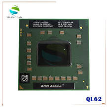 AMD Athlon 64 X2 QL-62 QL 62 QL62 2.0 GHz Dual-Core Dual-Thread CPU Processor AMQL62DAM22GG Socket S1 2022 - buy cheap
