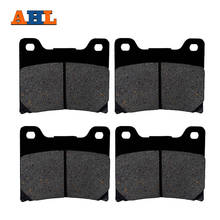 AHL-pastillas de freno para motocicleta, 2 pares, para YAMAHA FZX 750 FZX750 1987, pastilla de disco de freno negro 2024 - compra barato