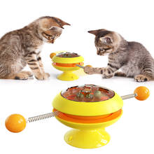 Explosive Turntable Ball Cat Toys Interactive Funny Cat Stick Cat Games Fighting Catnip Ball Pet Supplies Cats Products for Pets 2024 - buy cheap