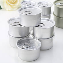 6 Tinplate Sealing Cans Press In Self-Seal Jars with Ring Lid Non Spill Lotion Storage Canning Portable Food Organizer Container 2024 - buy cheap