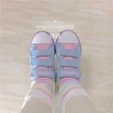 Sweet Student Girls Female Kawaii Japanese Cute Anime Lolita Shoes Women Harujuku Sports Running Street Canvas Sneakers Feminine 2024 - buy cheap