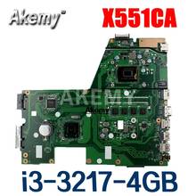 X551CA Motherboard i3-3217-4GB For Asus D550C F551C F551CA laptop Motherboard X551CA Mainboard X551CA Motherboard test 100% OK 2024 - buy cheap