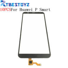 10 шт./лот Замена высокого качества для Huawei P Smart сенсорный экран дигитайзер сенсор внешняя стеклянная панель объектива 2024 - купить недорого