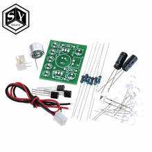 Kits de producción electrónica de lámpara de melodía LED, Control de sonido, voltaje de 3V-5,5 V, Kit de bricolaje, tablero de fibra de vidrio FR-4 2024 - compra barato