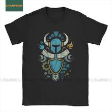 Men's Shovel Knight Shovelry Emblem Crest T Shirt Game Yacht Club Plague Indie Shield Cotton Short Sleeve Tees Big Size T-Shirts 2024 - buy cheap