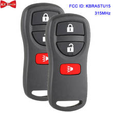 KEYECU 2pcs for Infiniti FX35 for Nissan Armada Frontier Titan Remote Key Fob 315MHz FCC ID: KBRASTU15 2024 - buy cheap